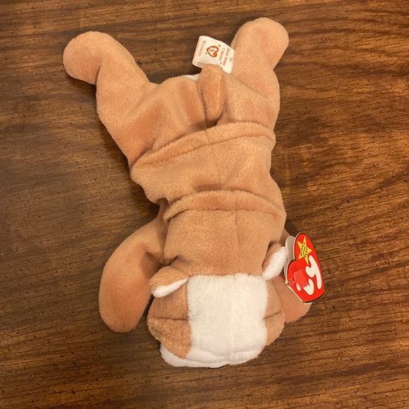 💜 5/$16 💜 Rare NWT 1996 Wrinkles Beanie Baby - Picture 2 of 6